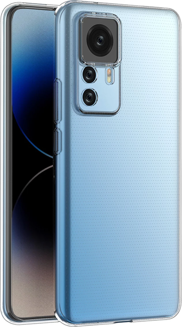 Mbështjellës Hurtel Ultra Clear 0.5mm për Xiaomi 12T / 12T Pro, Transparent