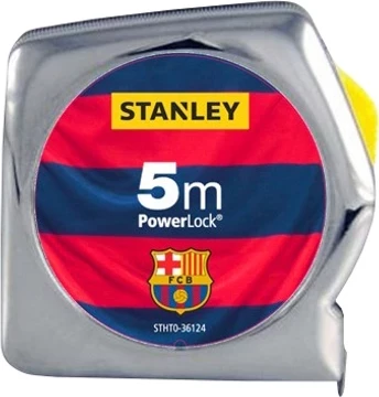 Metër shirit Stanley PowerLock STHT0-36124 5 m, FC Barcelona, kuqe/blu