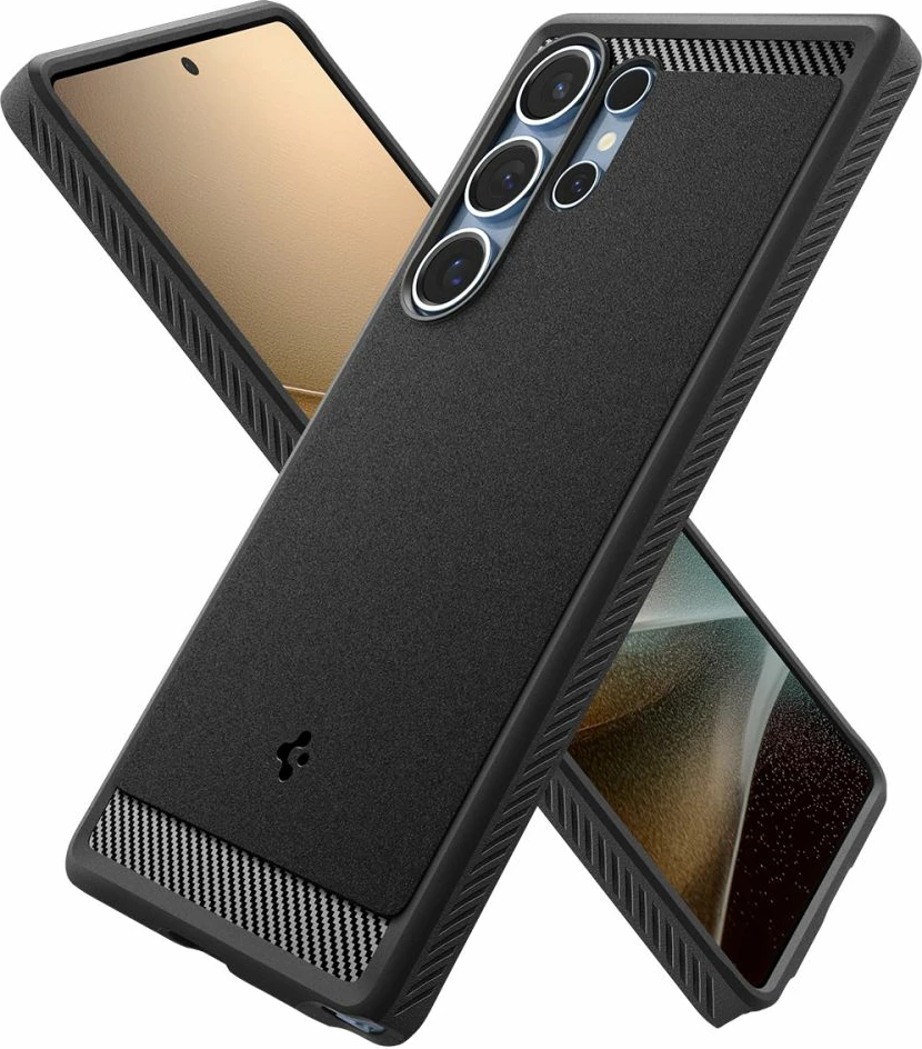 Mbështjellës Spigen Rugged Armor Mag për Samsung Galaxy S25 Ultra, Zi