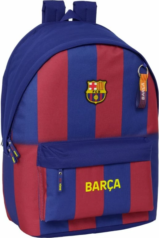 Çantë shpine FC Barcelona Double Backpack 15.6" Laptop + USB, shumëngjyrëshe