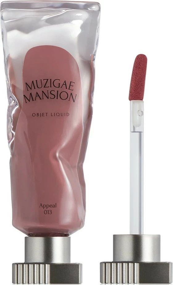 Buzëkuq liquid Muzigae Mansion Objet Long-lasting Matte 013 Appeal për femra, 6ml