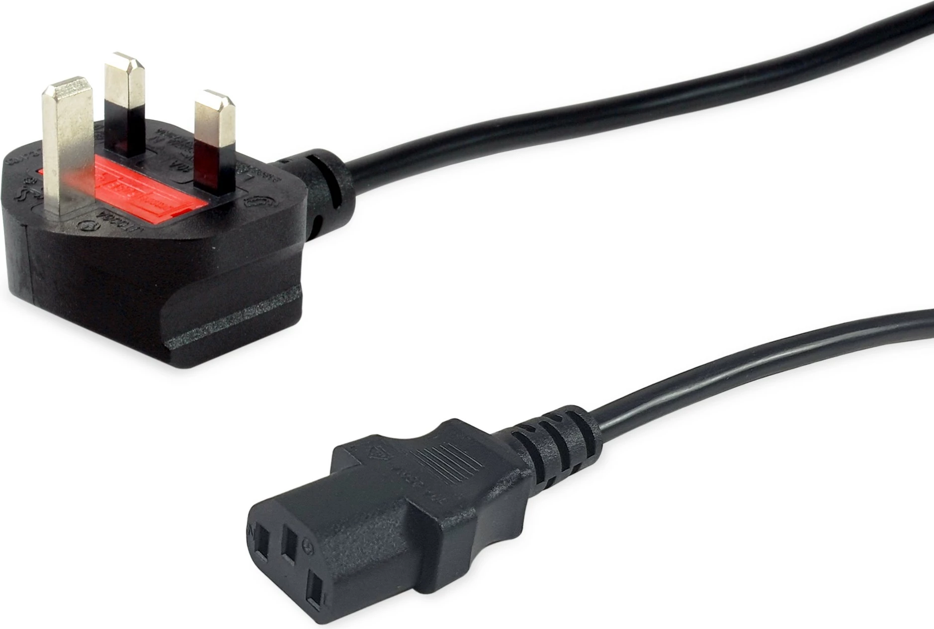 Kabëll rryme Equip, C13 në BS1363, 7.5m, 10A, i zi