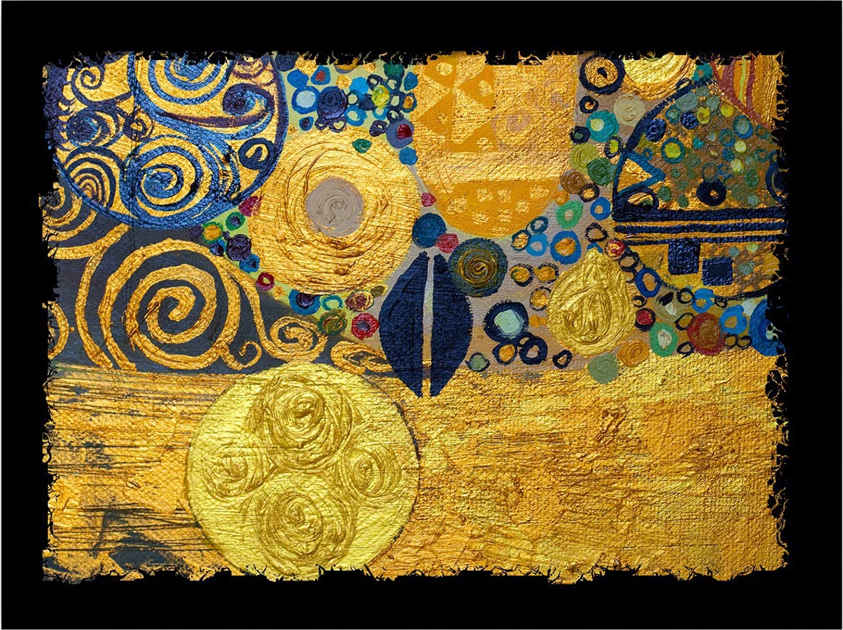 Pikturë dekorative në kanavacë, shumëngjyrëshe, Wallity, 70x100cm