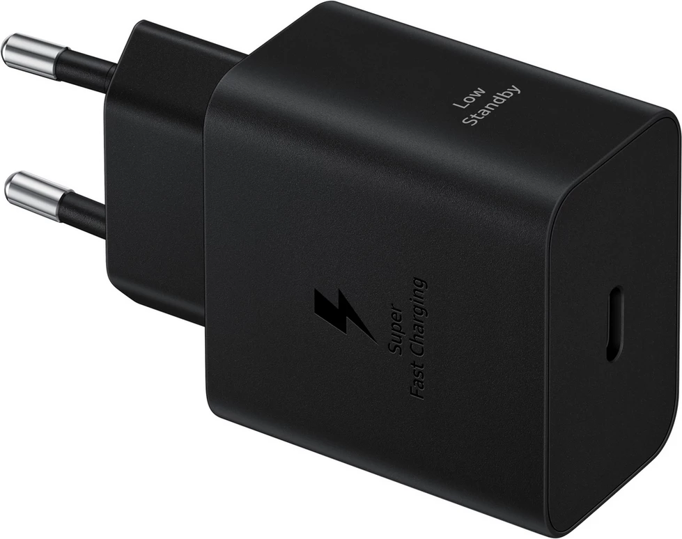 Karikues rrjeti, Samsung, EP-T4511XBEGEU, Super Fast Charging, USB-C, prizë EU, zi