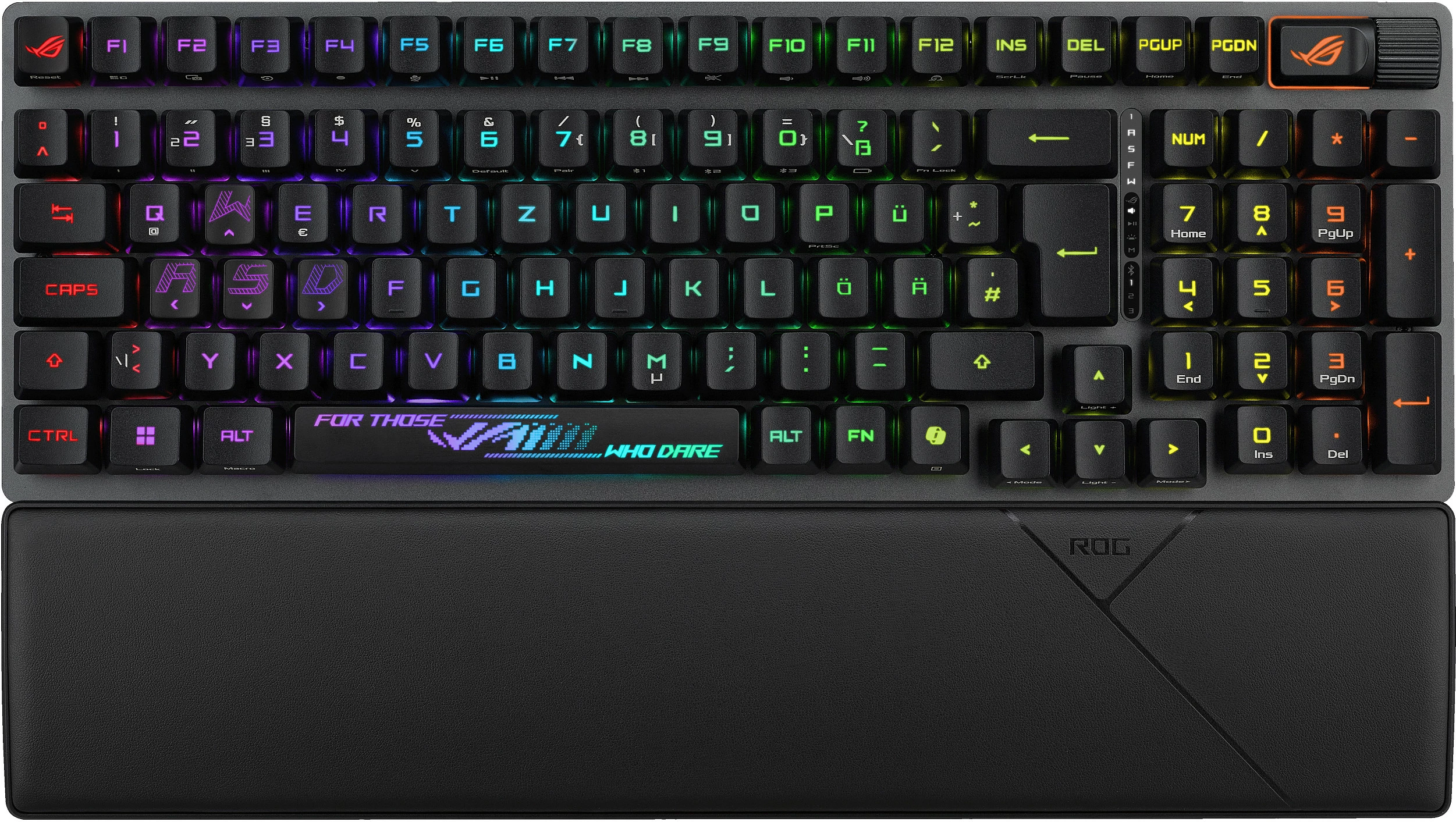 Tastierë gaming ASUS ROG Strix Scope II 96 RX Wireless, FR Layout, RGB, e zezë