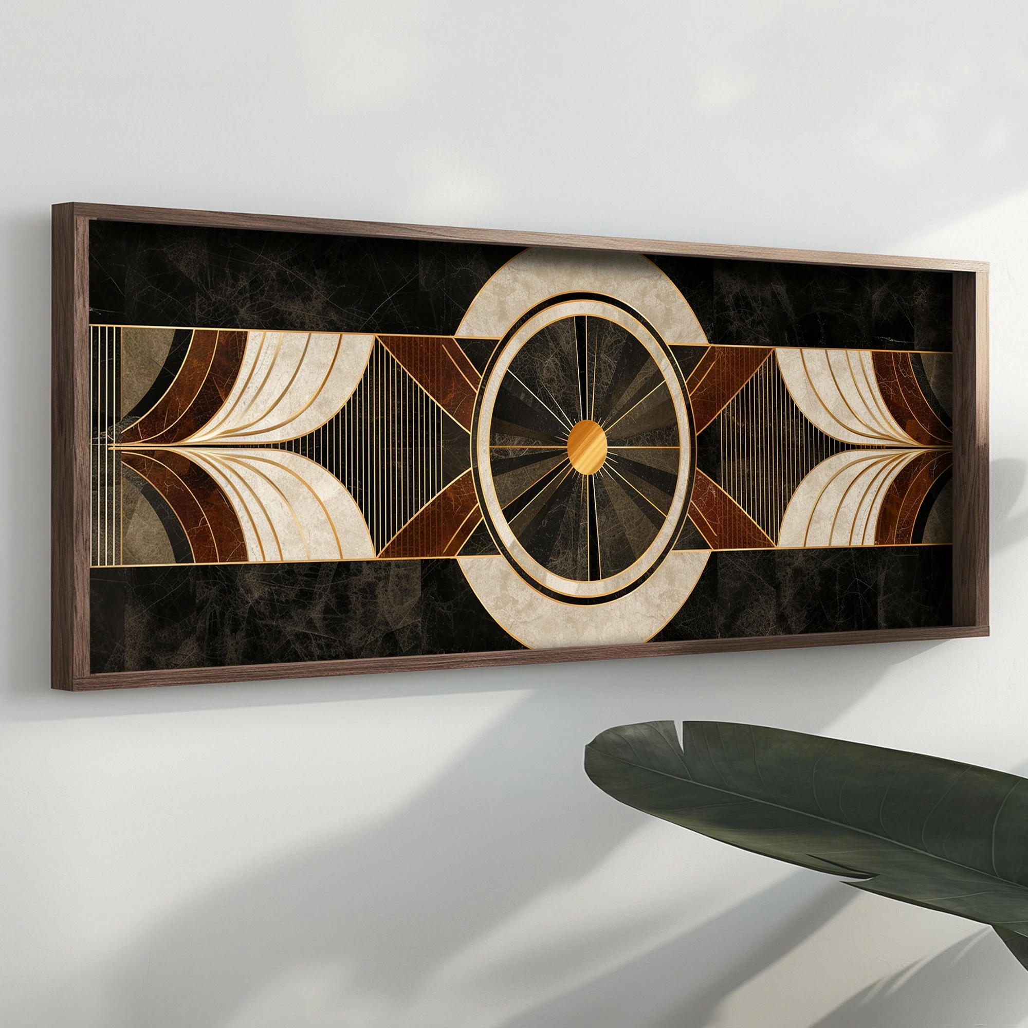 Pikturë dekorative me kornizë, MDF, Wallity, EMR016, shumëngjyrëshe, 40x120x3.5cm