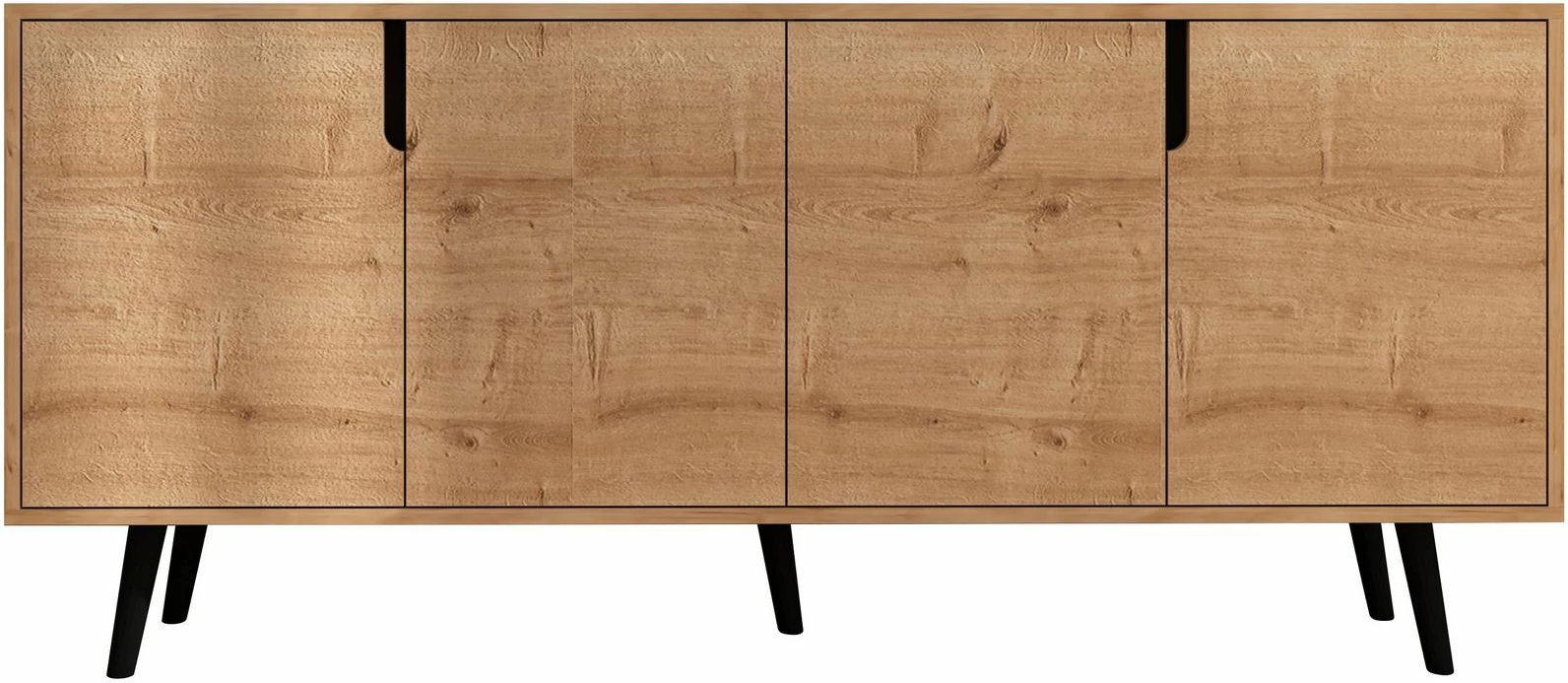Konsolë moderne Sapphire Oak, Skye Decor, 180cm