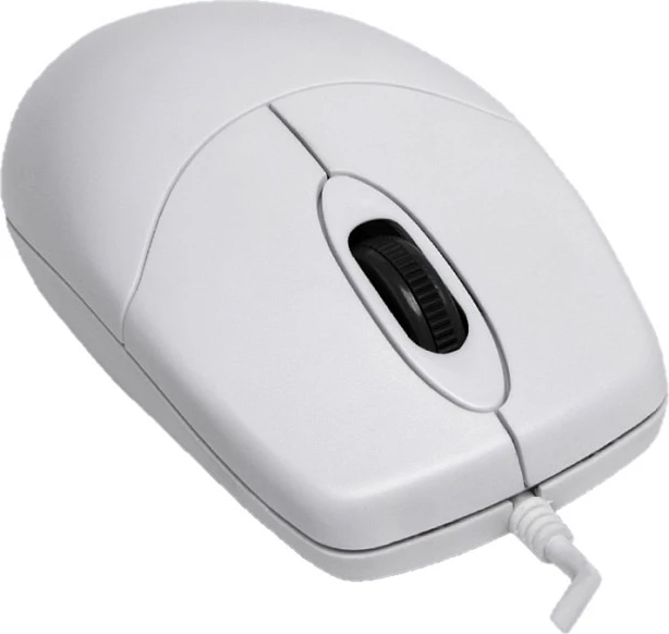 Maus Cherry AK-PMJ1, optik, 2 butona, USB, i bardhë