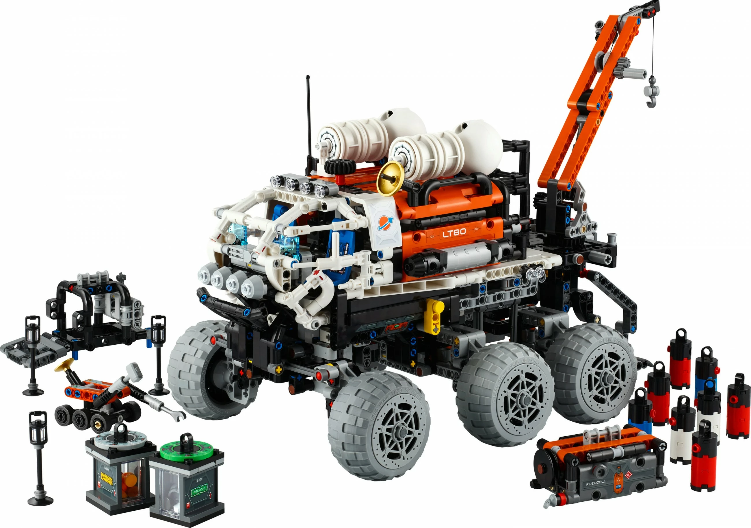 Set ndërtimi LEGO Mars Crew Exploration Rover, 11 vjeç+, 1599 pjesë, shumëngjyrësh