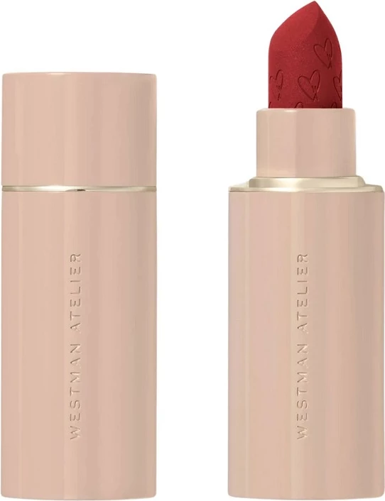 Buzëkuq mat Westman Atelier Lip Suede Ma Biche për femra, 3.8g