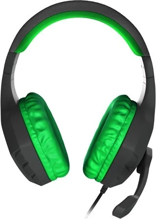 Kufje për lojëra Genesis Argon 200, e zezë dhe e gjelbër