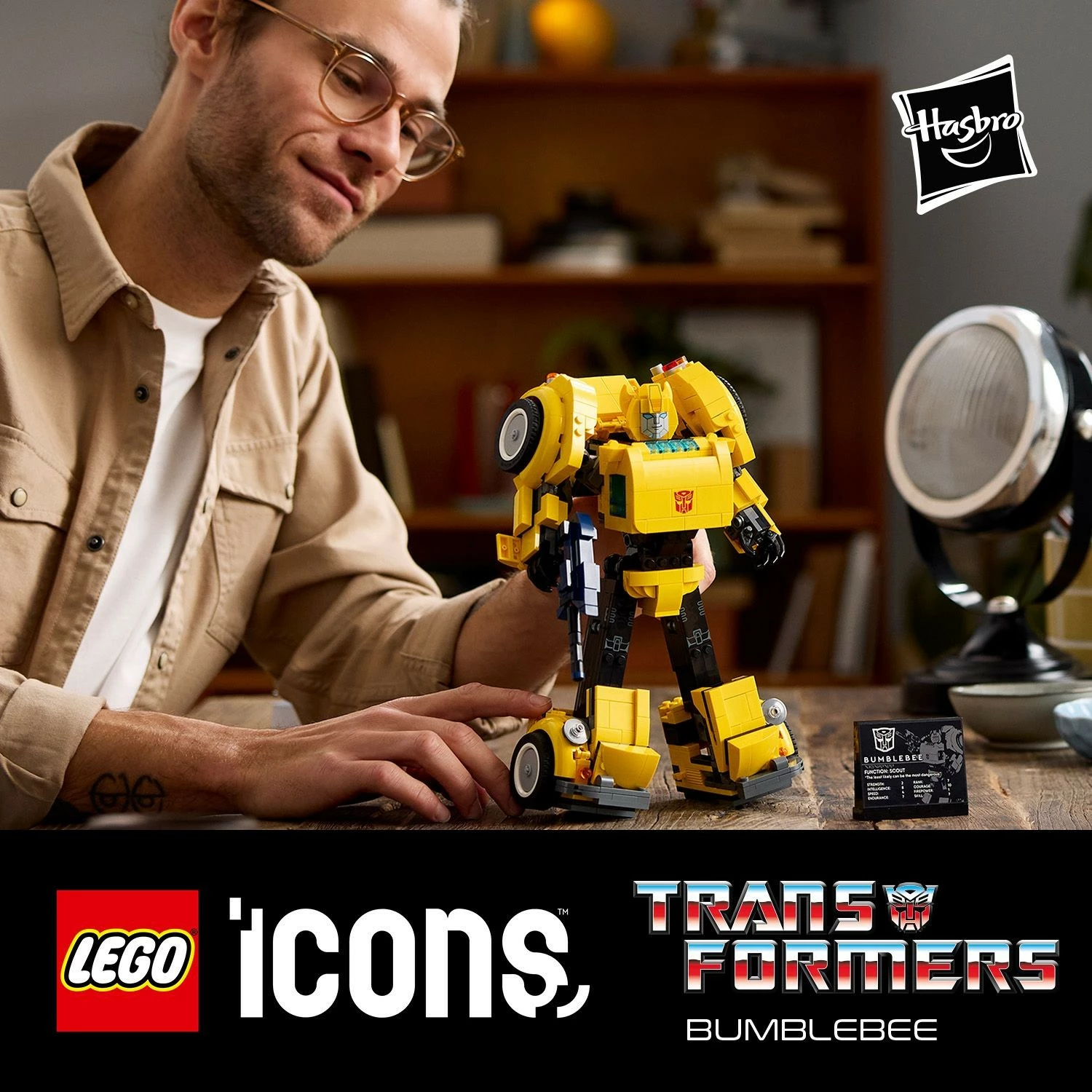 Set ndërtimi LEGO Bumblebee, 950 pjesë, shumëngjyrësh