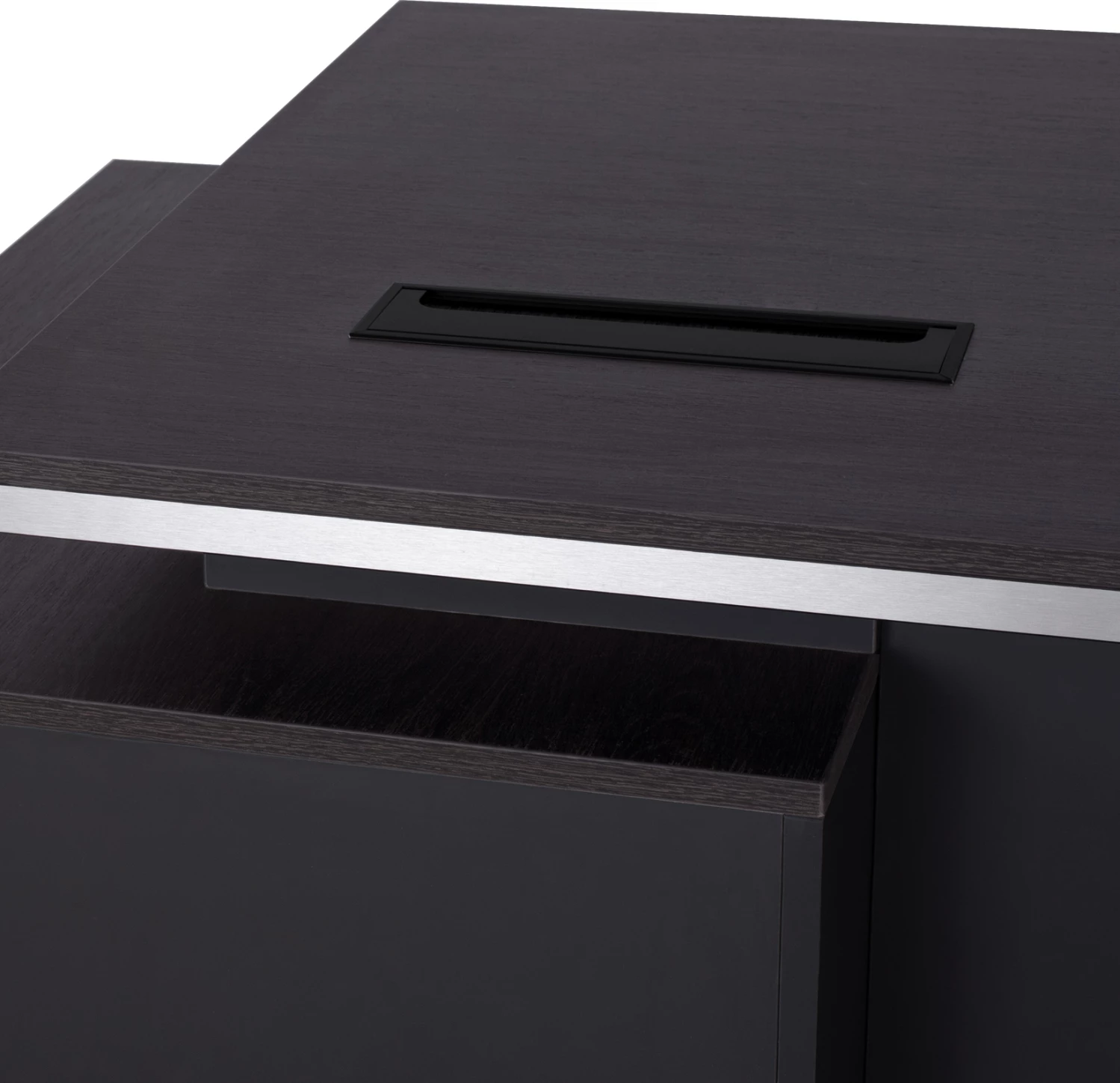 Zyrë profesionale me dollap të djathtë, ngjyrë trëndafili, FH2087R, 160x80x76 cm