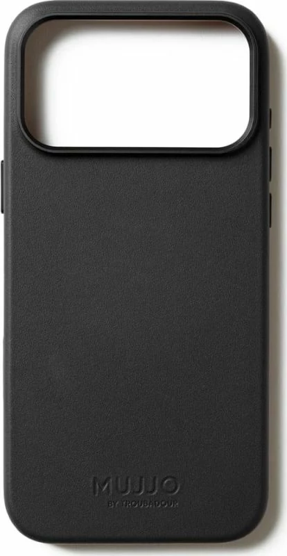 Kapak telefoni Mujjo për iPhone 17 Pro Max, i zi