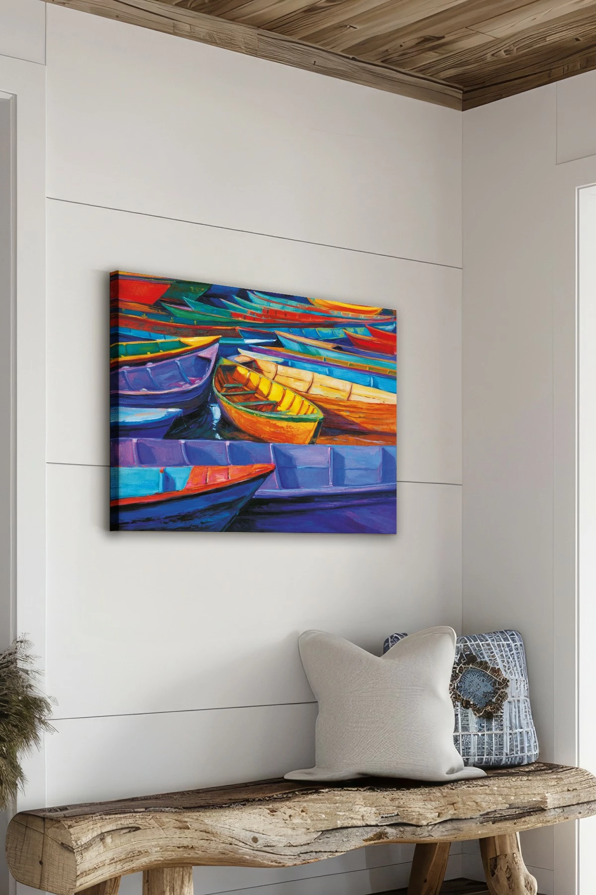 Pikturë dekorative në kanavacë, shumëngjyrëshe, Wallity Ersyfdc152, 40x60cm