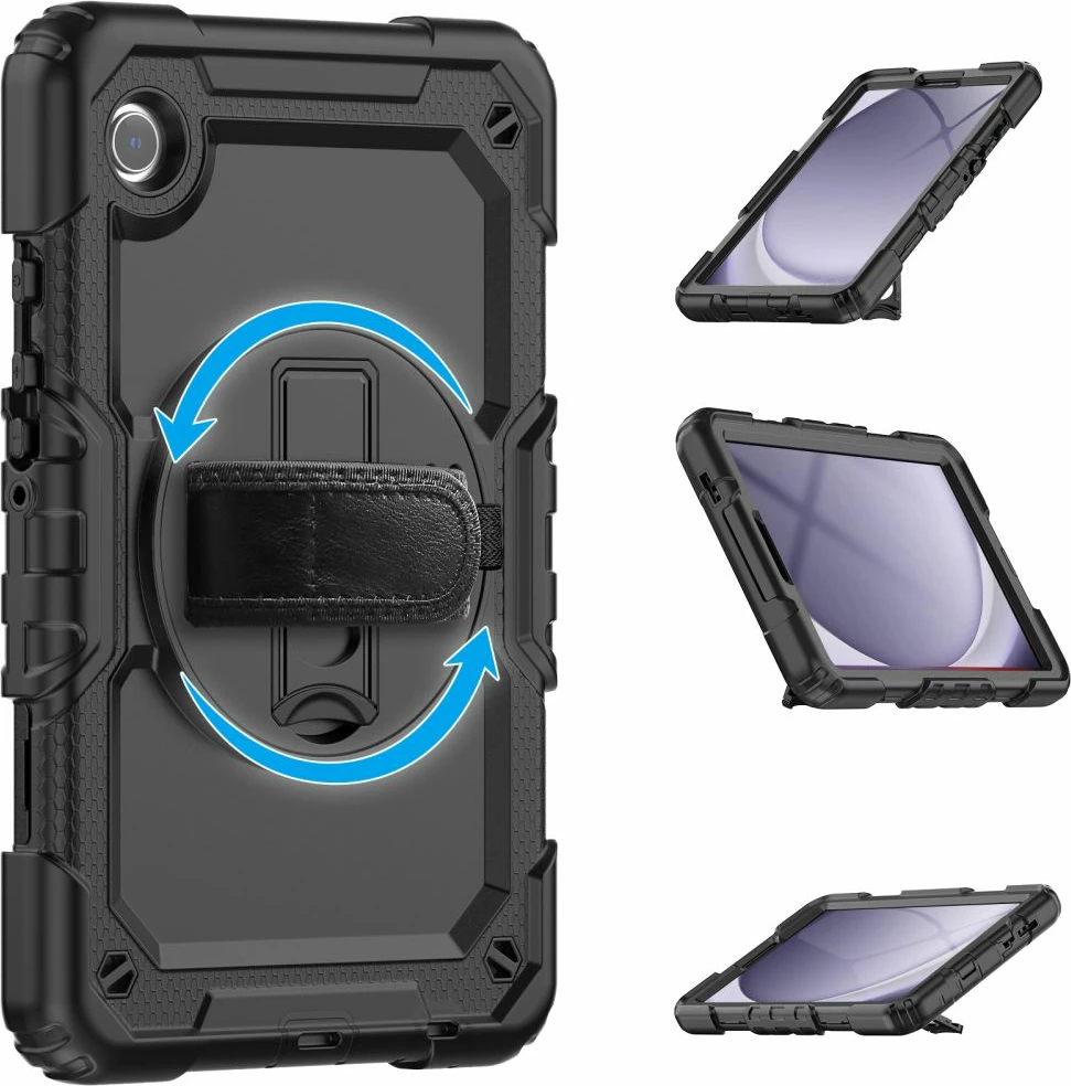 Mbështjellës Tech-Protect Solid360 për Samsung Galaxy Tab A9 Plus 11" X210/X215/X216, i zi