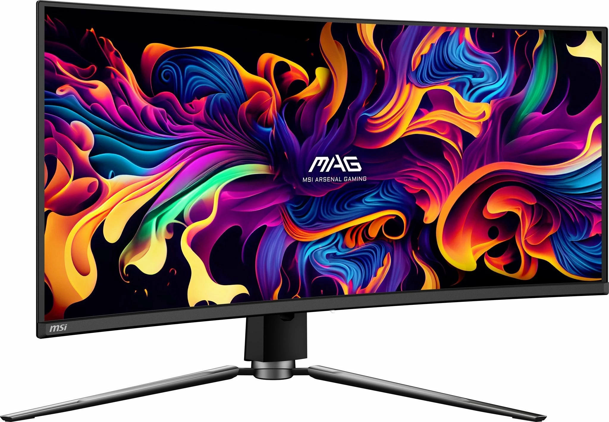 Monitor MSI MAG 341CQP QD-OLED 34\" UWQHD 175Hz i lakuar, i zi