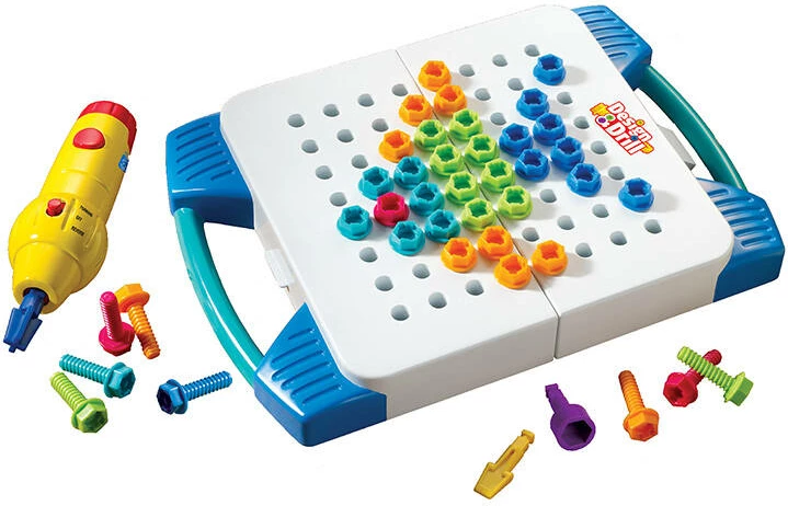 Set ndërtimi edukativ Learning Resources EI-4117 me kaçavidë elektrike, shumëngjyrësh