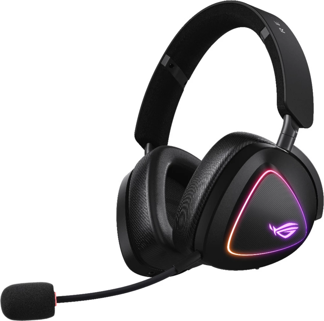 Kufje Asus ROG Delta II A701 pa kabllo, USB-C, me mikrofon, të zeza