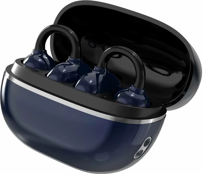 Kufje in-ear LDNIO T09, Bluetooth 5.4, me kuti karikimi, e kaltër e errët