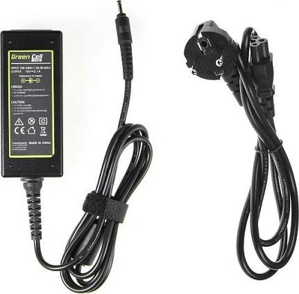 Karikues laptopi Green Cell PRO, 19V 2.1A 40W, për Samsung, i zi