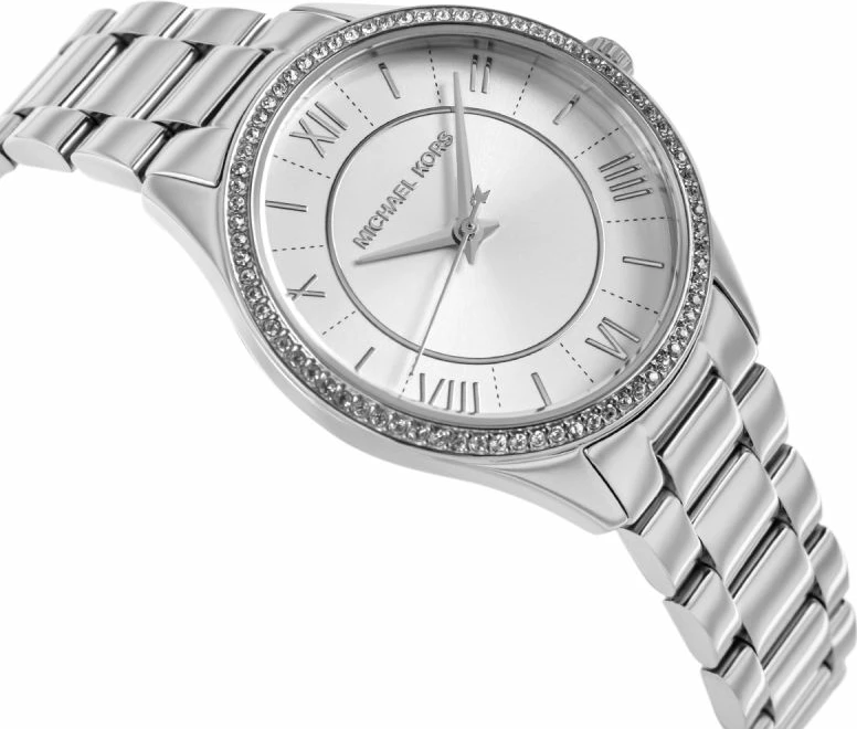 Orë dore për femra Michael Kors Lauryn, argjendi