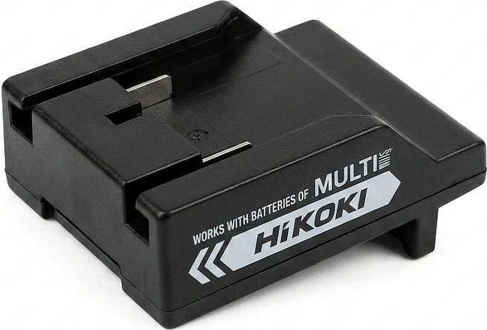 Adapter baterie Synergy21 për reflektor LED, kompatibil me HiKOKI Multi, i zi