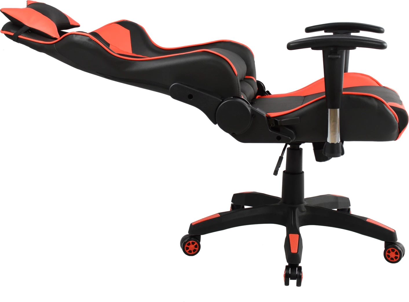 Karrige për gaming zyre FH1056.01 Racing e zezë dhe e kuqe PU 67x70x134 cm