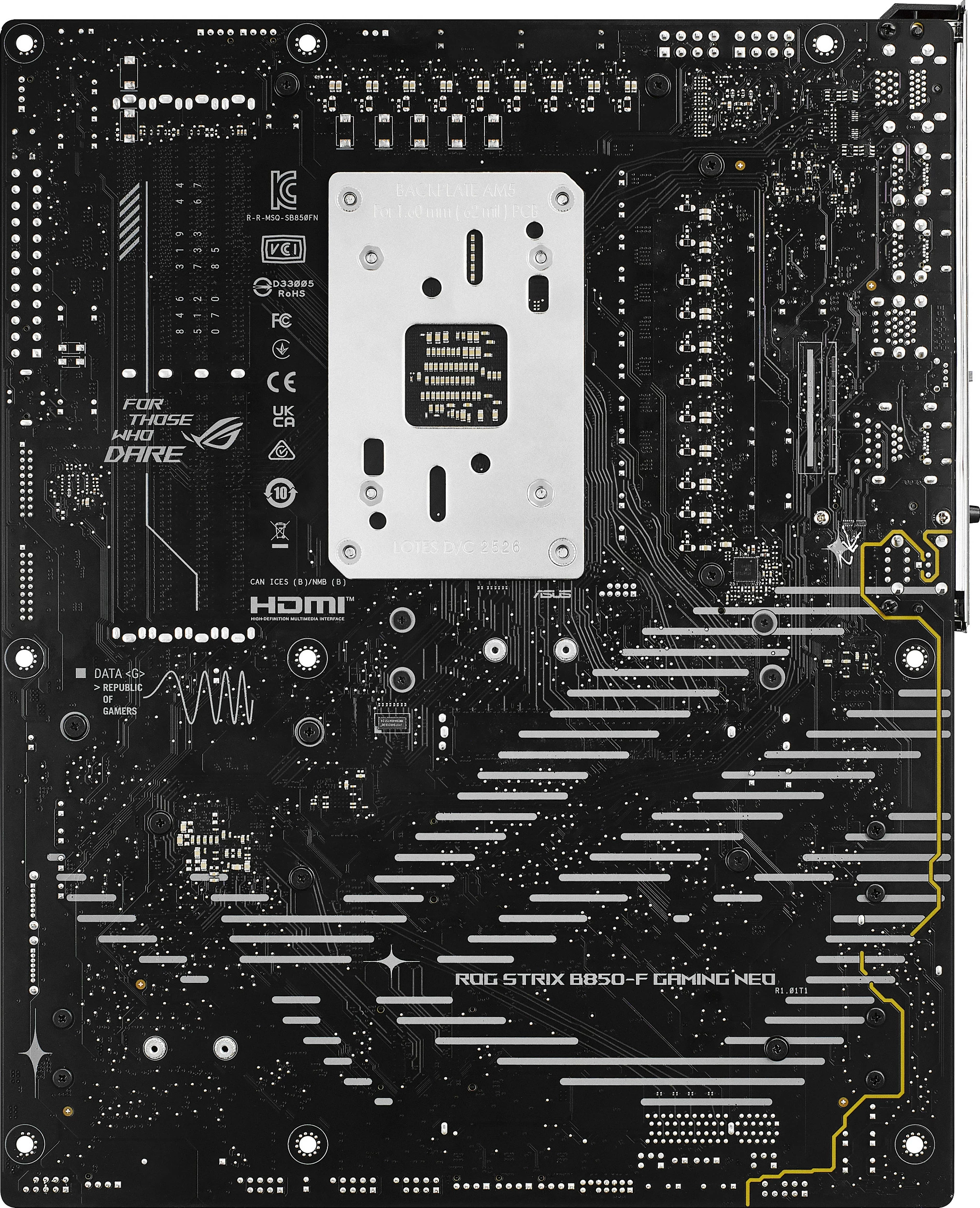 Pllakë amë ASUS ROG STRIX B850-F GAMING WIFI7 NEO, Socket AM5, DDR5, ATX