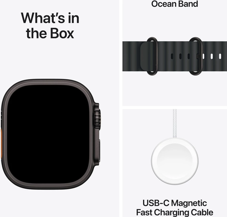 Apple Watch Ultra 3 Cellular 49mm Large Black Alpine Loop