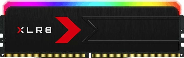 RAM Memorje PNY XLR8 RGB DDR5 16 GB 6000 MHz CL36 UDIMM, 1 modul, e zezë