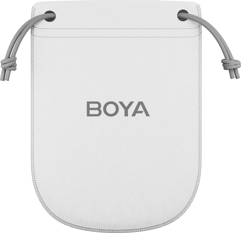 Mikrofon wireless BOYA BOYALINK V2.0 2.4GHz 48kHz/24-bit USB-C/Lightning/3.5mm set 2 transmiter + 1 receiver me kuti karikimi, i zi