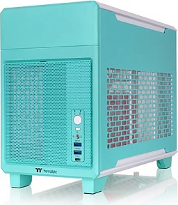 Kasë Thermaltake TR100 Mint Strawberry, Mini Tower micro ATX, SFX/SFX-L, Mint
