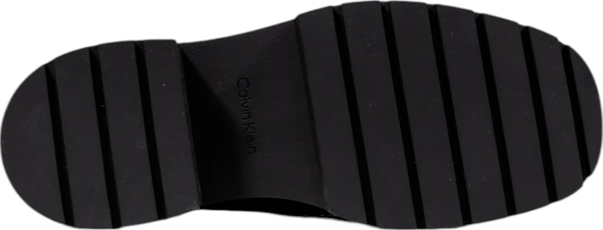 Këpucë loafer për femra Calvin Klein Jeans Combat Loafer HW LTH YW0YW01862, të zeza [Madhësia: 40]