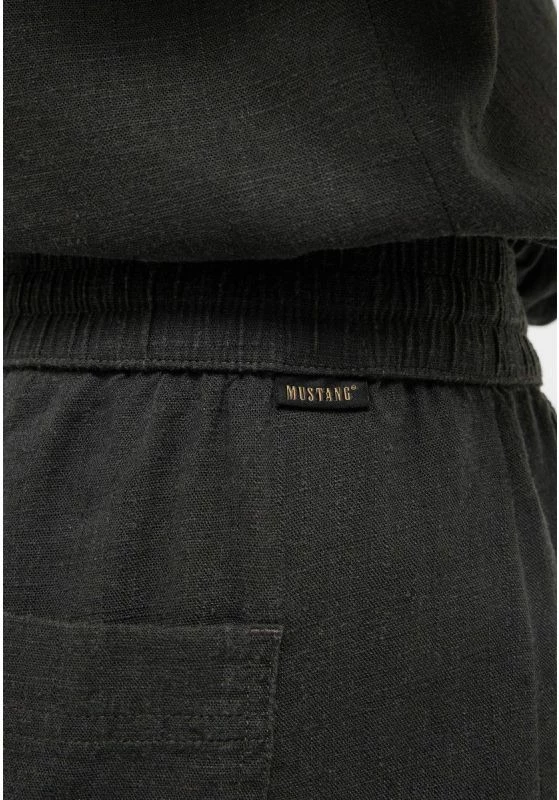 Shorce femra Mustang Hilo Shorts 1017799, të zeza [Madhësia: M]