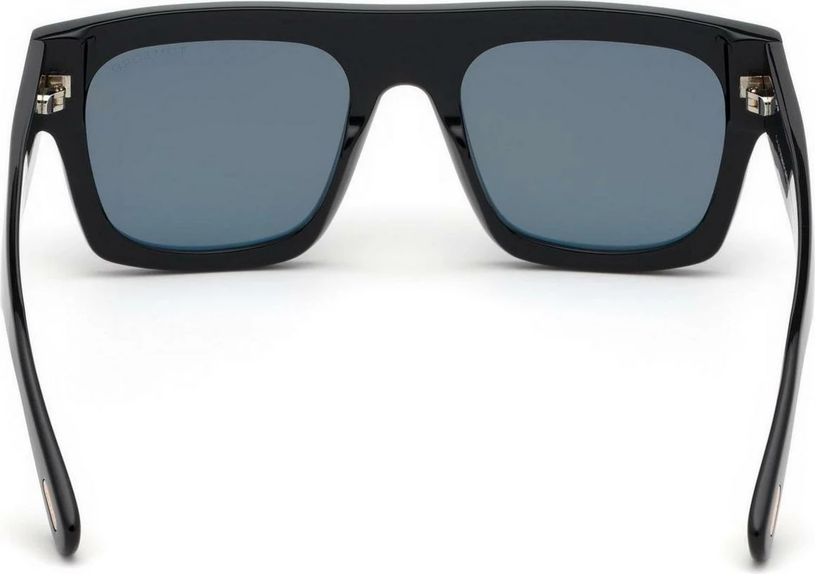 Syze dielli Tom Ford Fausto FT0711 01A, të zeza [Ngjyra: 53]