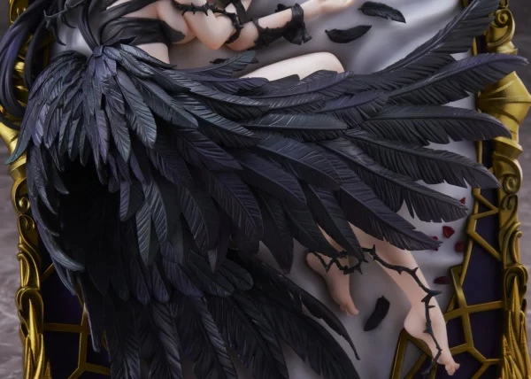 Figurinë koleksionuese Square Enix Albedo Ending Ver. (Art by so-bin) 1/7, PVC/ABS, 27×20×17 cm, e zezë/artë