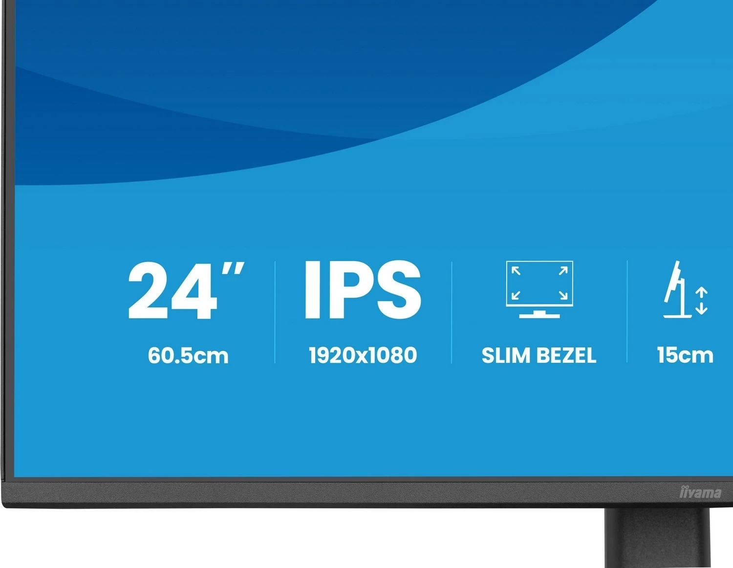 Monitor iiyama ProLite XB2493HSU-B1, 23.8 inch, Full HD, IPS, HDMI, DisplayPort, USB, e zi