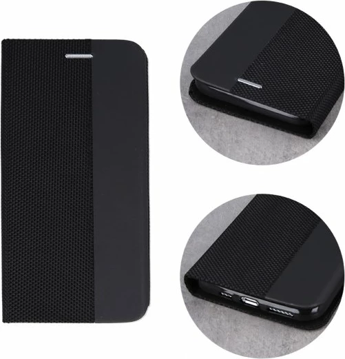 Mbështjellës ONASI Moon Flip 9721 për iPhone 11 Pro, i zi