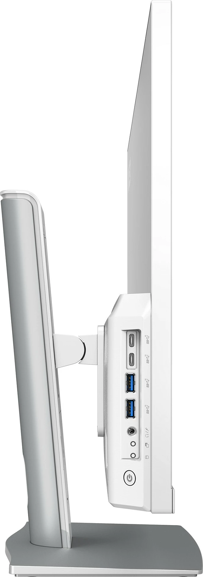 Kompjuter All-in-One MSI Modern AM242P 1M-1873AT, 23.8" FHD, Intel Core 3, 16GB RAM, 256GB SSD, Windows 11 Home, i bardhë/argjendtë