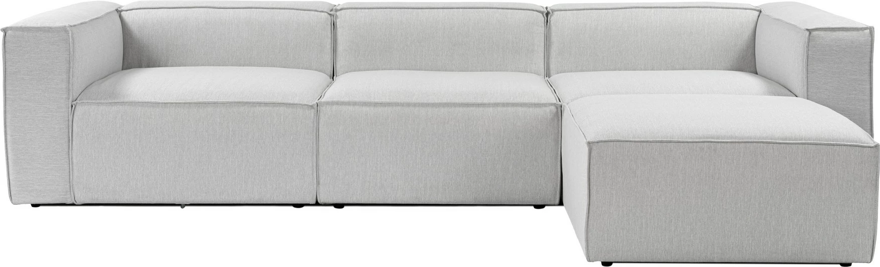 Këndsofa Atelier del Sofa, ngjyrë gri, Fora