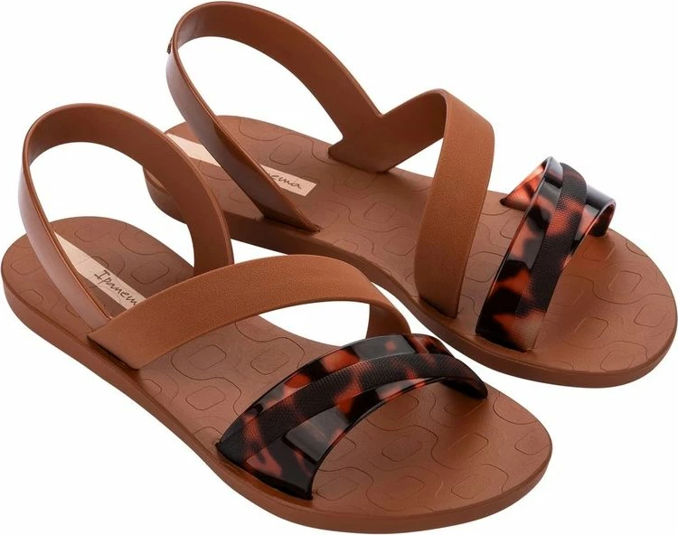 Sandale femra Ipanema Vibrant Sandal Fem, kafe