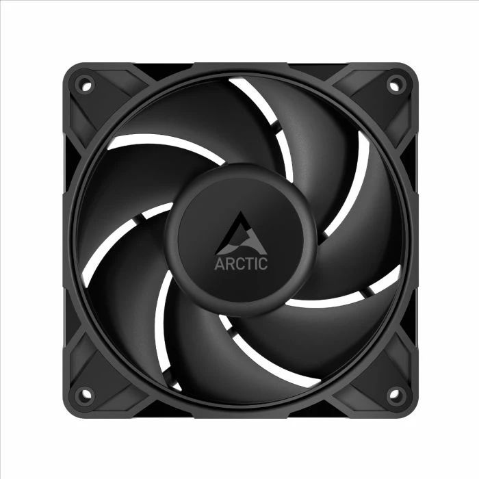 Ventilator kasë PC ARCTIC P12 PRO PST 120mm PWM 4-pin, 5 copë, e zezë