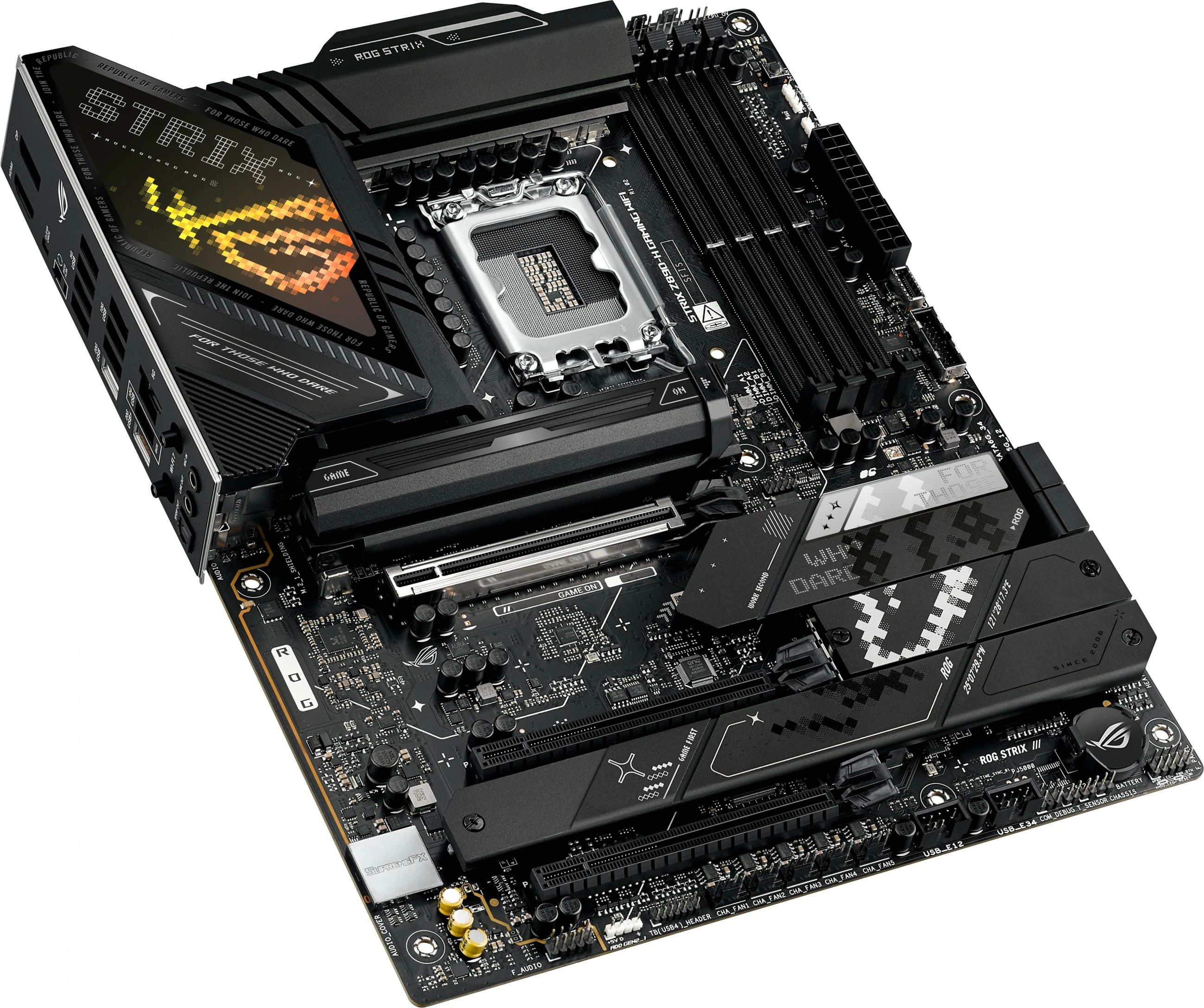 Pllakë amë ASUS ROG STRIX Z890-H, Intel, LGA 1851, DDR5-SDRAM, 256 GB