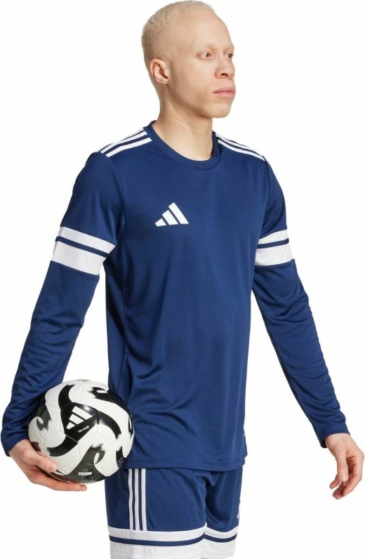 Fanellë me mëngë të gjata për meshkuj adidas, navy blue [Madhësia: L]