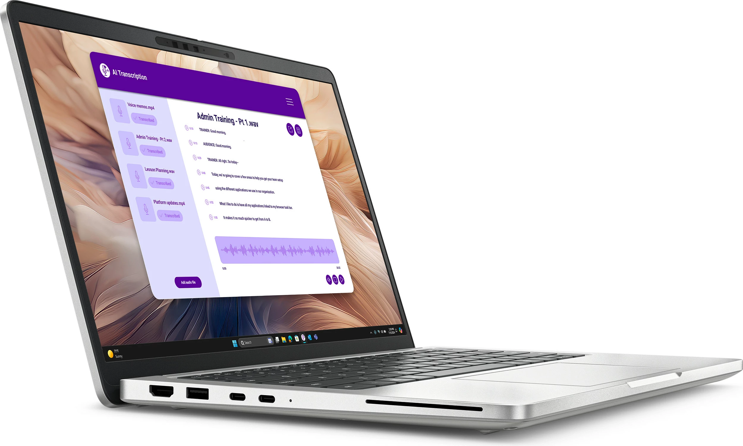 Laptop Dell Pro 13 Plus PB13250, Core Ultra 5, 16GB RAM, 512GB SSD, 13.3" 1920x1200, Windows 11 Pro, argjendtë