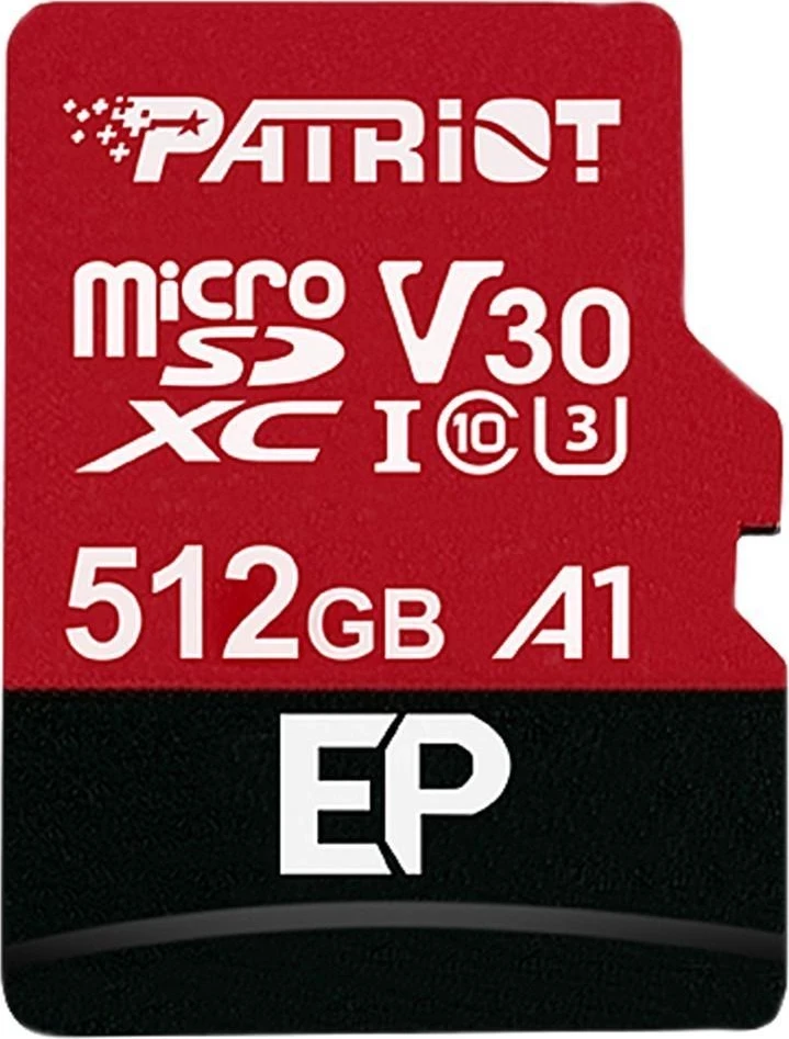 MicroSD Patriot memory, 512 GB