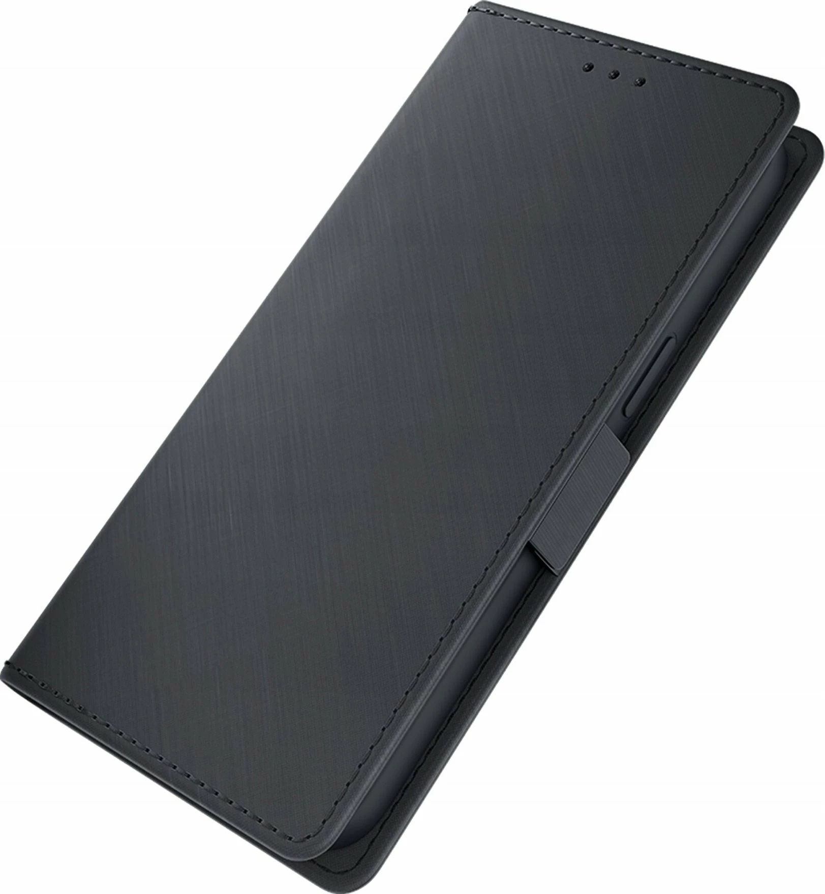 Mbështjellës 3MK Wallet Case për Samsung Galaxy A55 5G, me kapak magnetik, me xhep për karta, stand i integrum, TPU, i zi