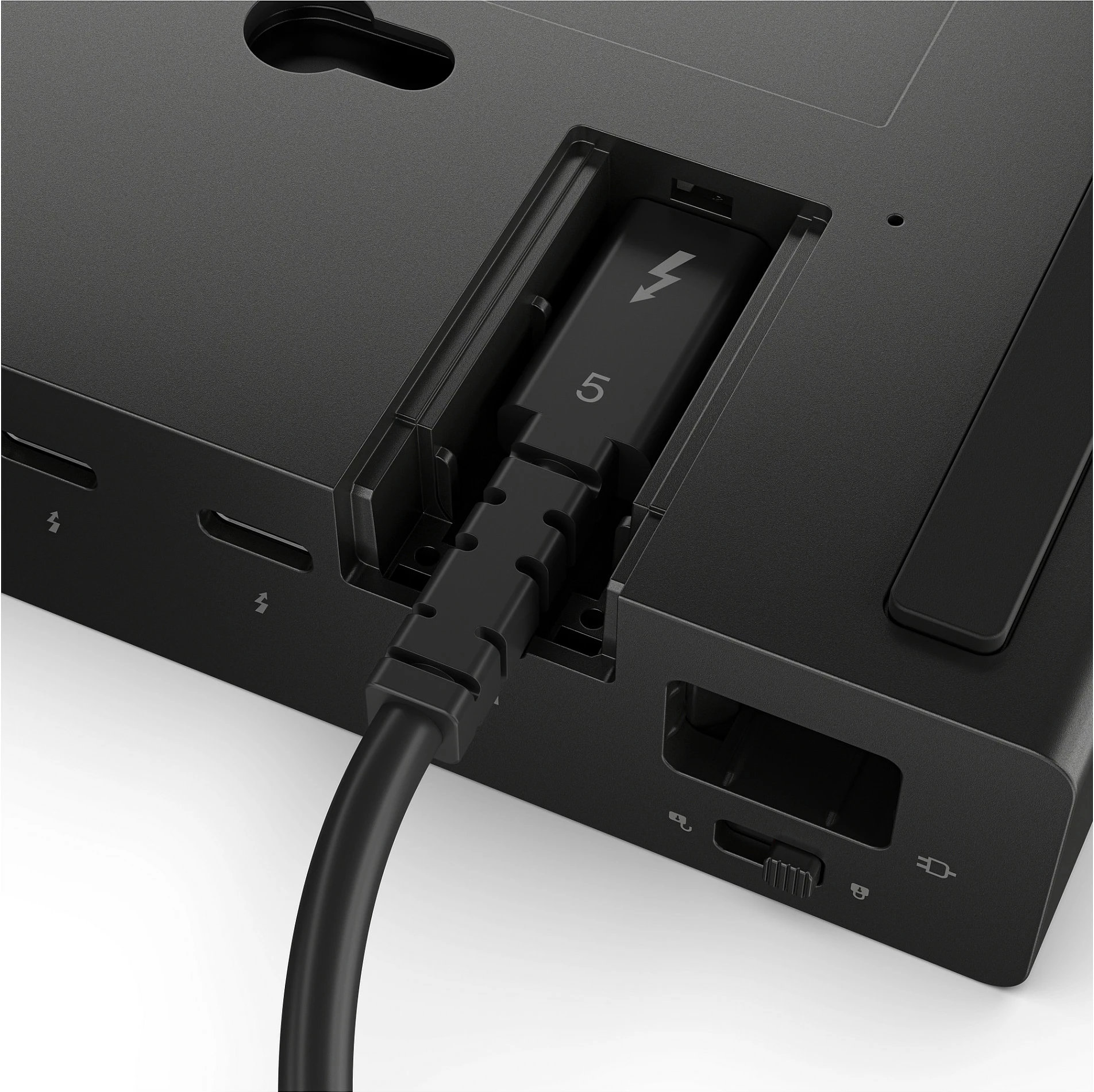 Dock Lenovo Thunderbolt 5 Smart Dock WS 265W, e zezë