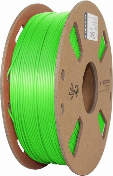 Filament për printer 3D Gembird PLA Plus 1.75mm, Jeshil